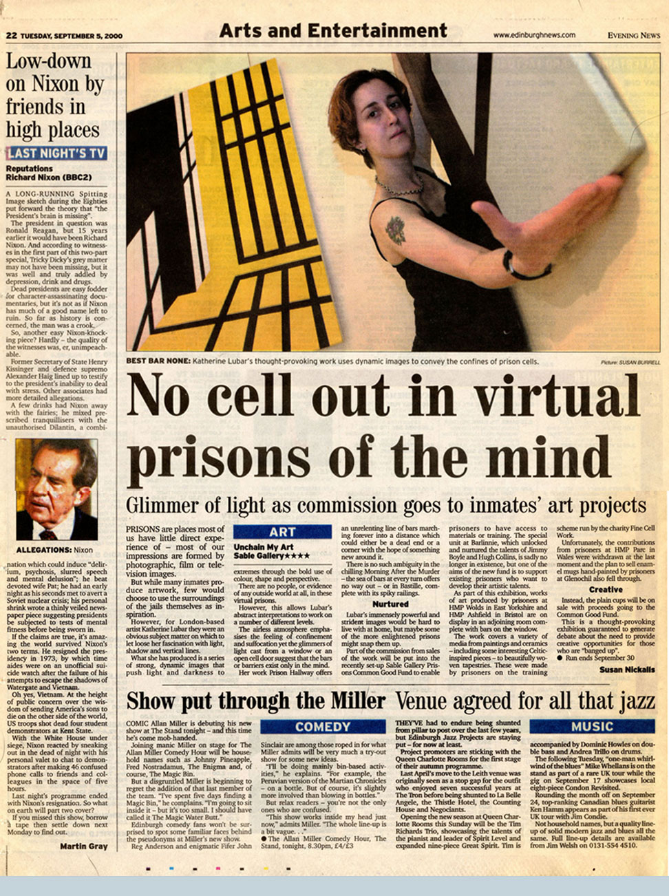 Edinburgh Evening News Cover