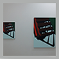 Installation: Steps and Light, Foliage, Steps